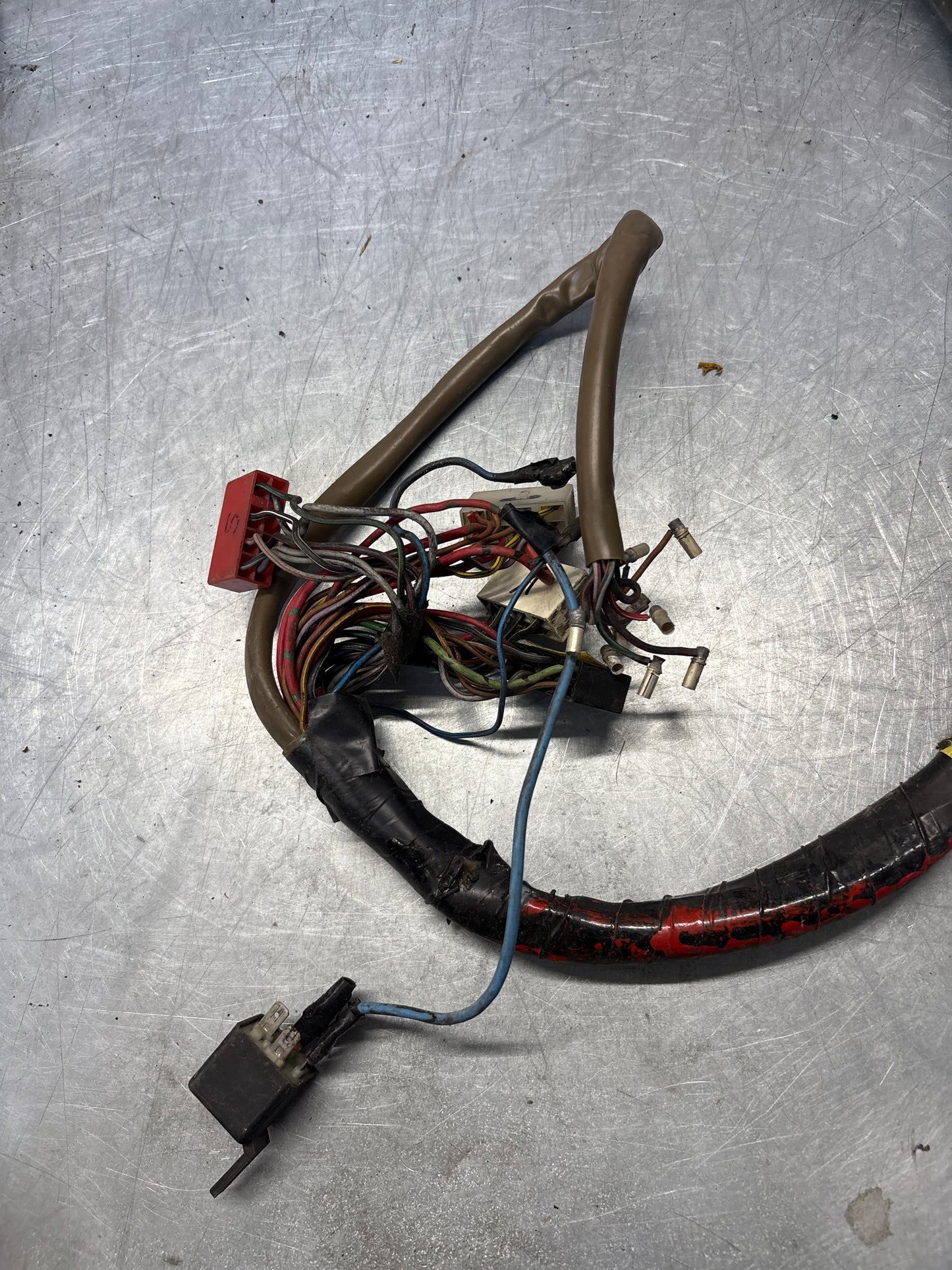 Porsche 928 LHD 1978 rear end loom, for spares or repair, 92861200405