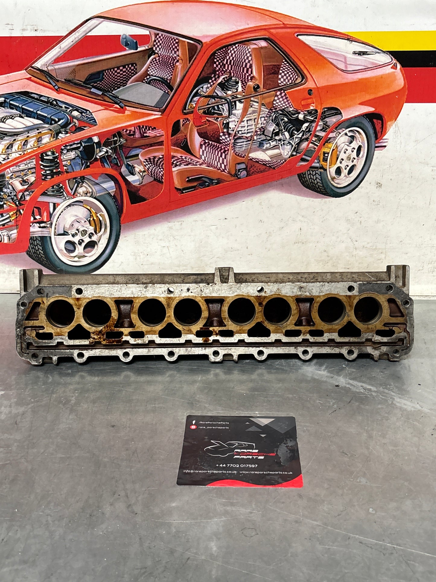 Porsche 928 S2 Cam Carrier 9281052511R used bare unit