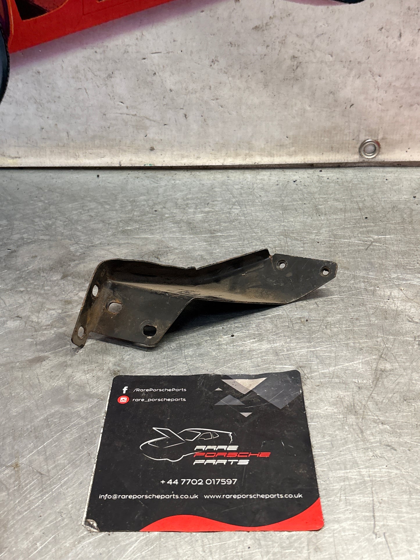 Porsche 924 Turbo retaining bracket, used 93110722700