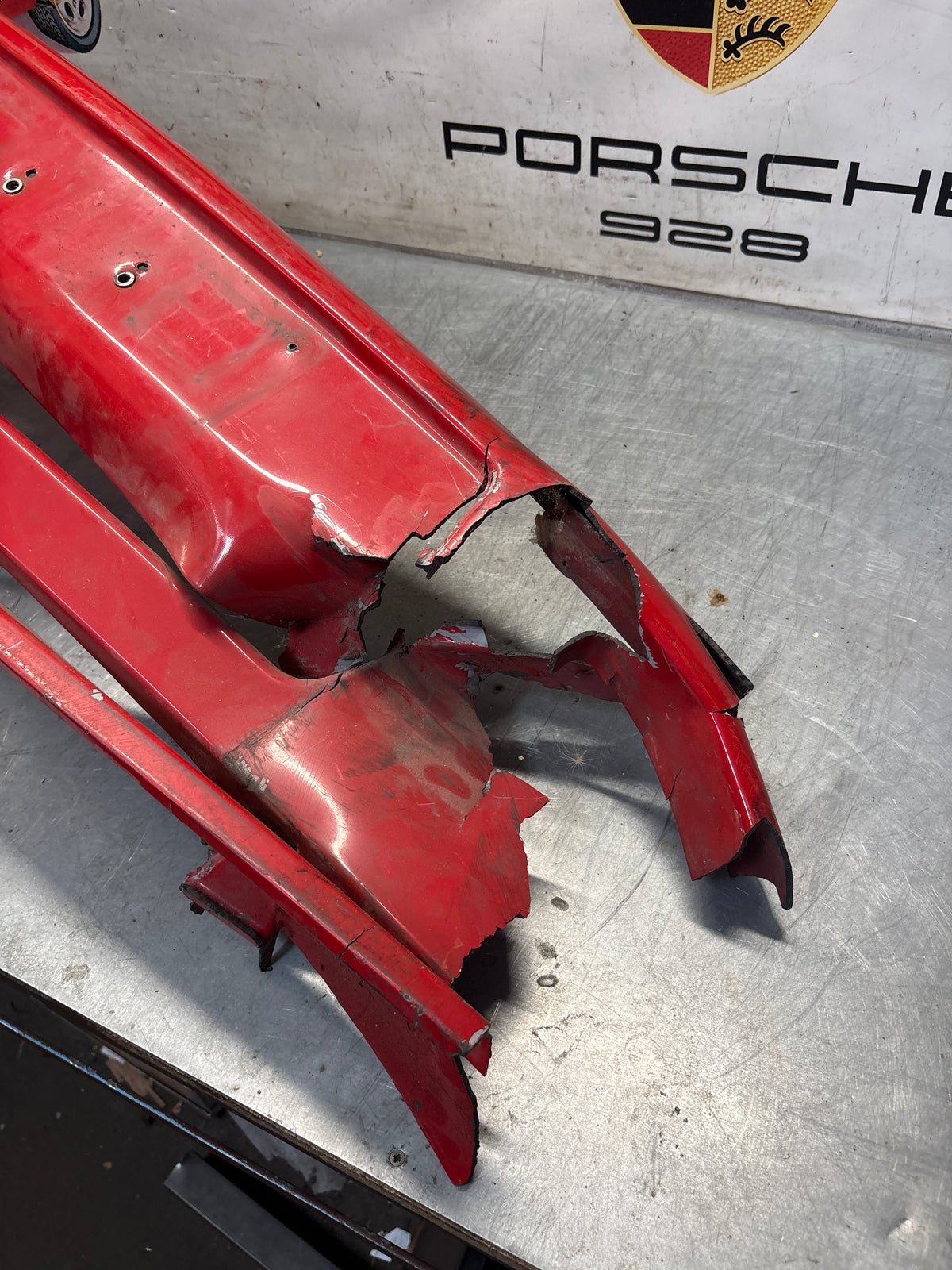 Porsche 924 Carrera GT bumper, for spares or repair 93750302102