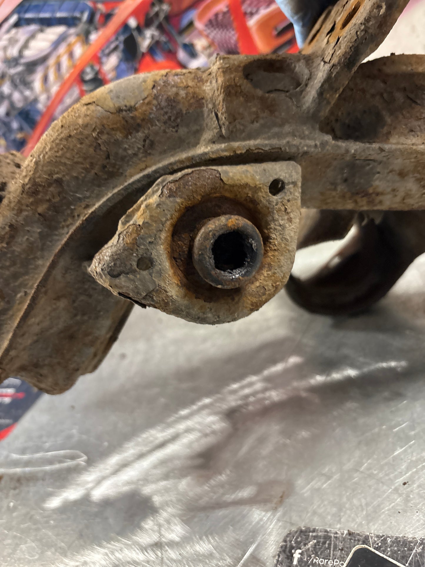 Porsche 924 944  -85.5 Rear left trailing arm, used 94433102100