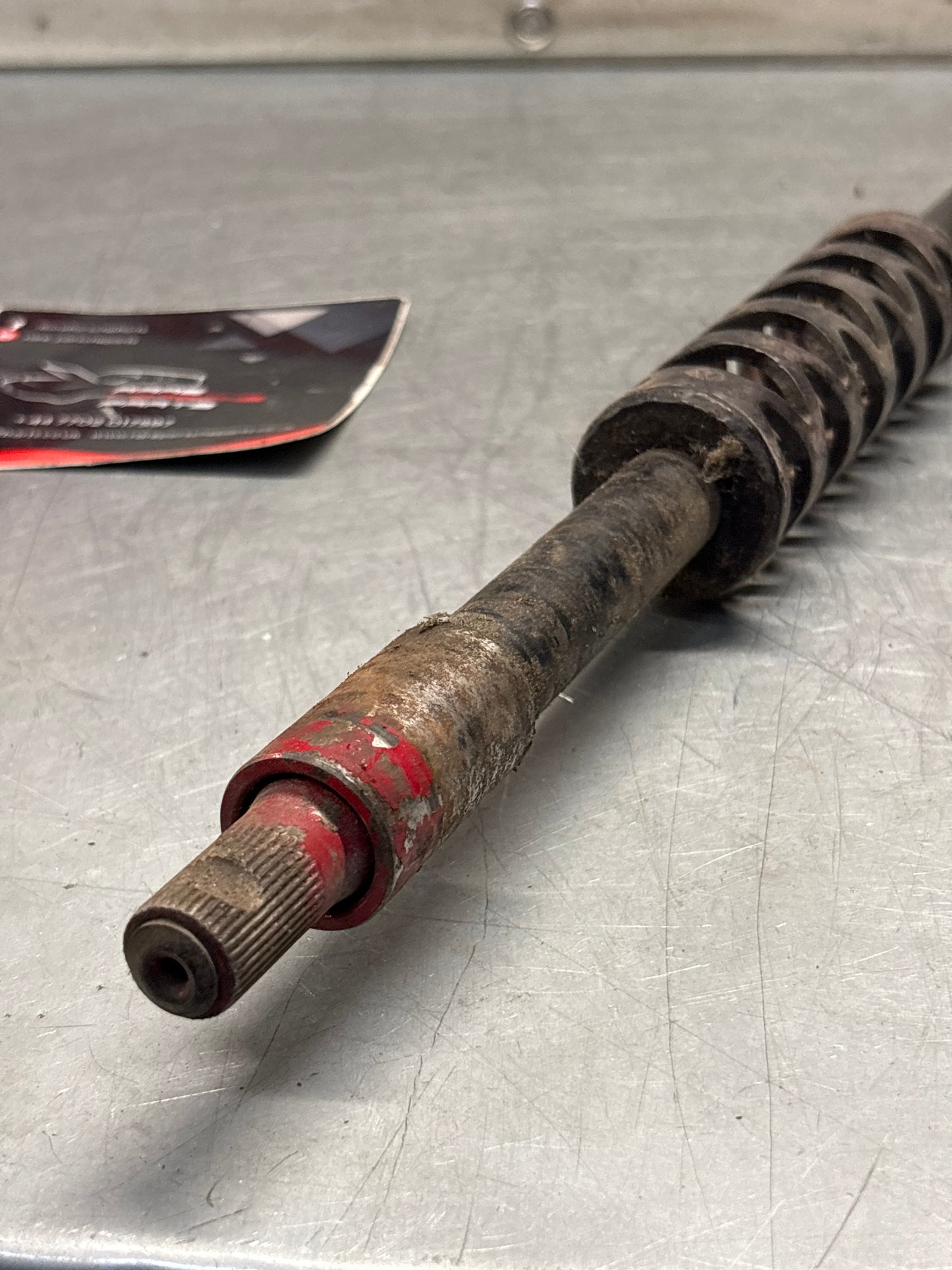 Porsche 924 / 924S / 944 LHD steering coloumn shaft, used 94434701904