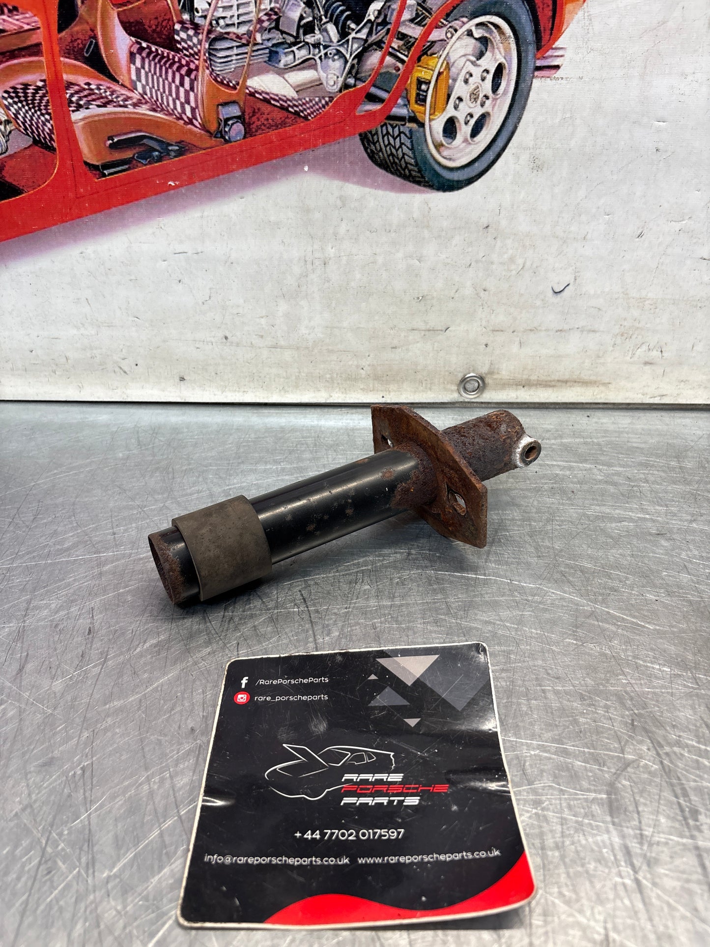 Porsche 944 S2 Turbo front bumper bracket impact pipe I used 95150501700