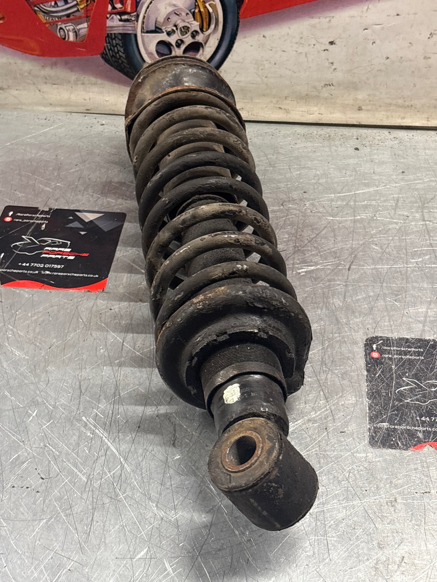 Porsche 928 rear shock absorber, used 92833305108