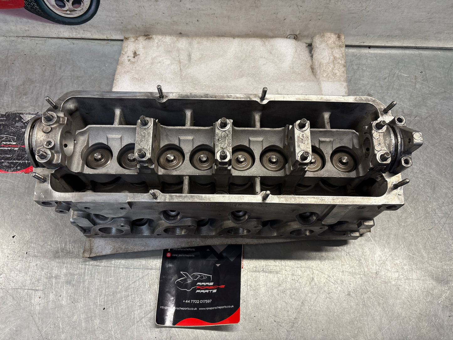Porsche 924 Turbo reconditioned cylinder head without camshaft 9311043013R