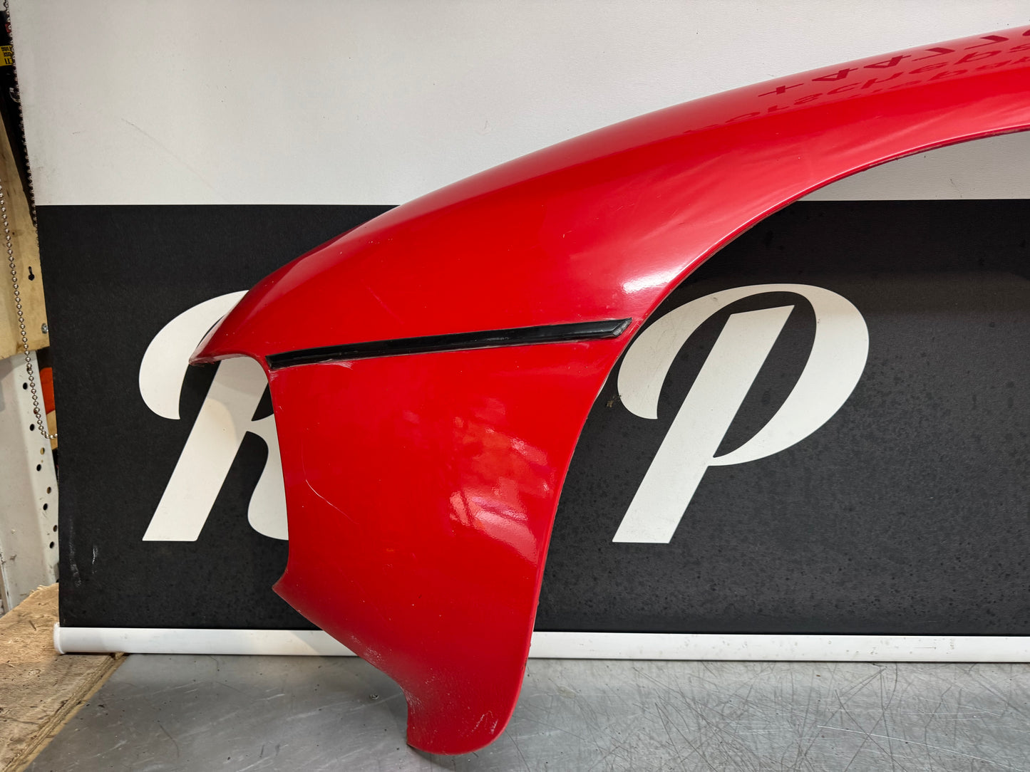 Porsche 924 Front Left Wing - Fair condition. 477821021