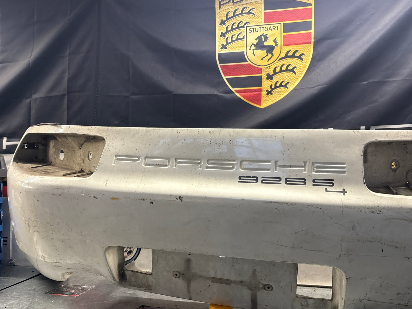 Porsche 928 S/S4 rear bumper, used 92850512320