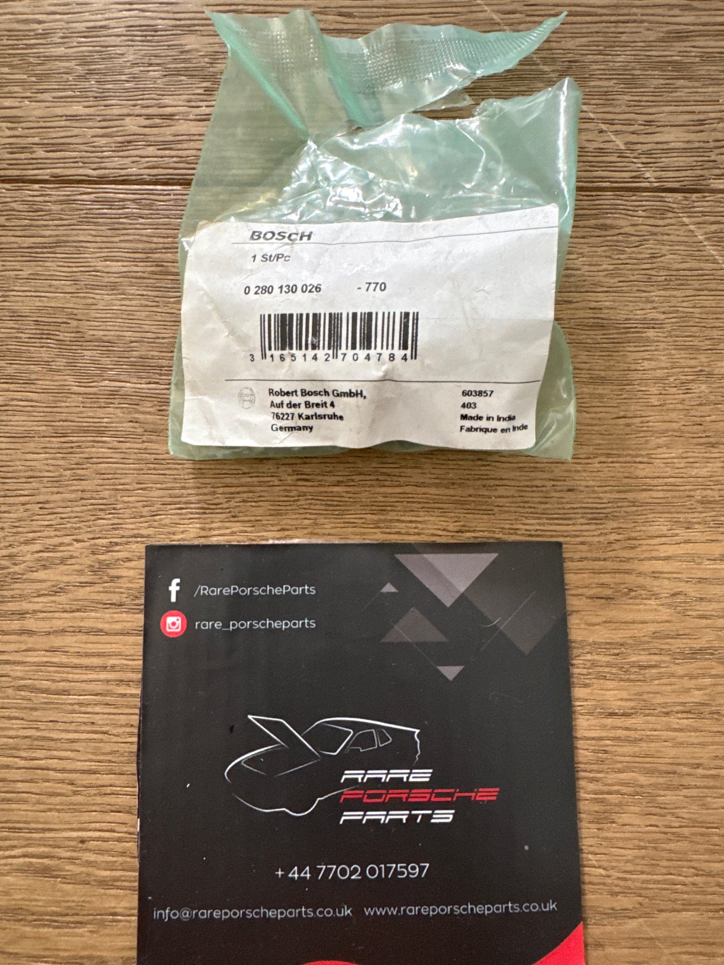BOSCH Porsche 924 944 coolant sensor 0280130026 New NOS