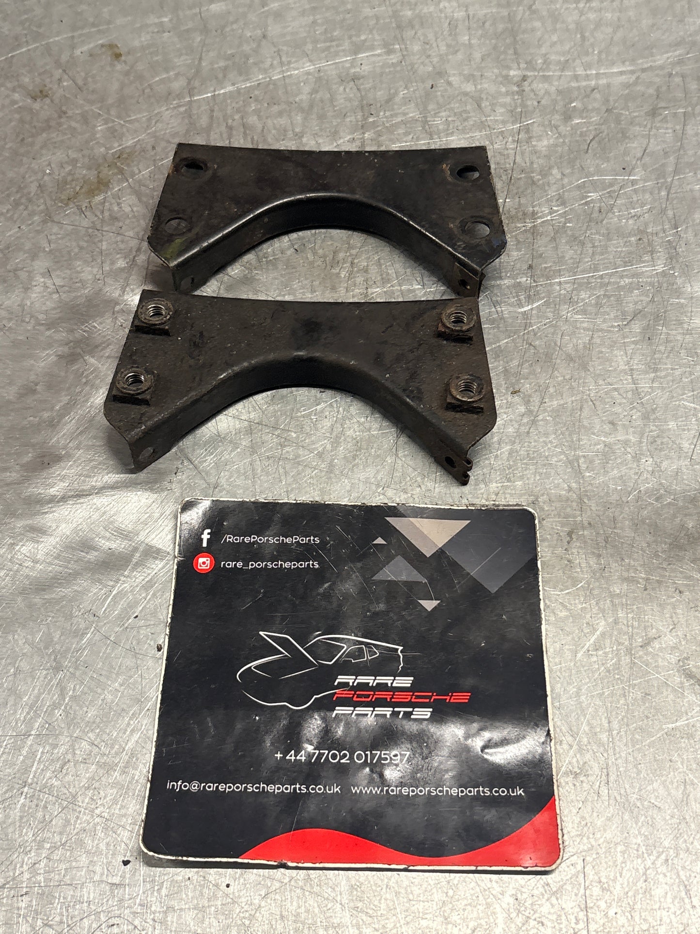 Porsche 924S/ late 944 transverse strut bracket, used 477803291