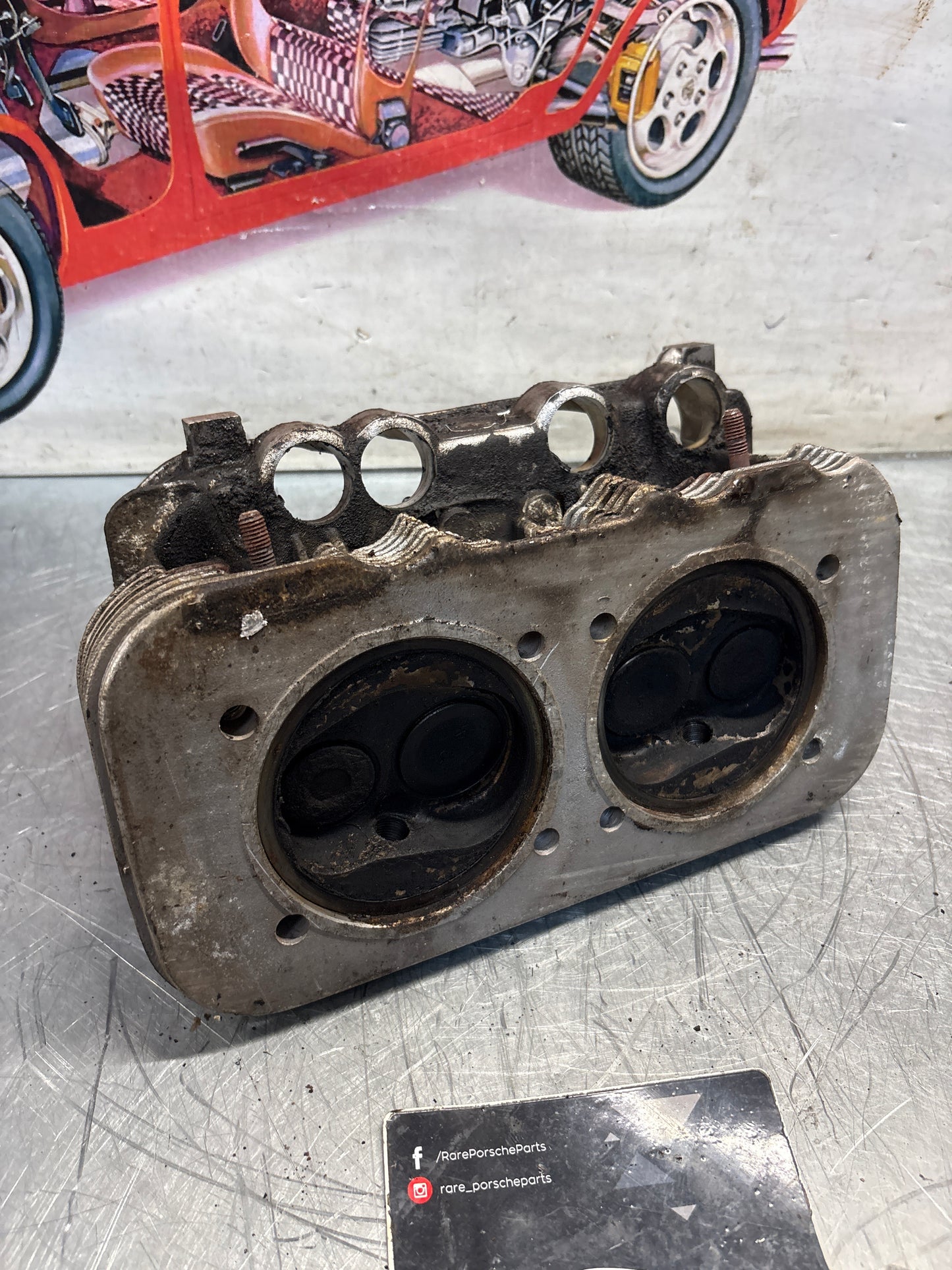 Porsche 914, cylinder head, used 021101371S