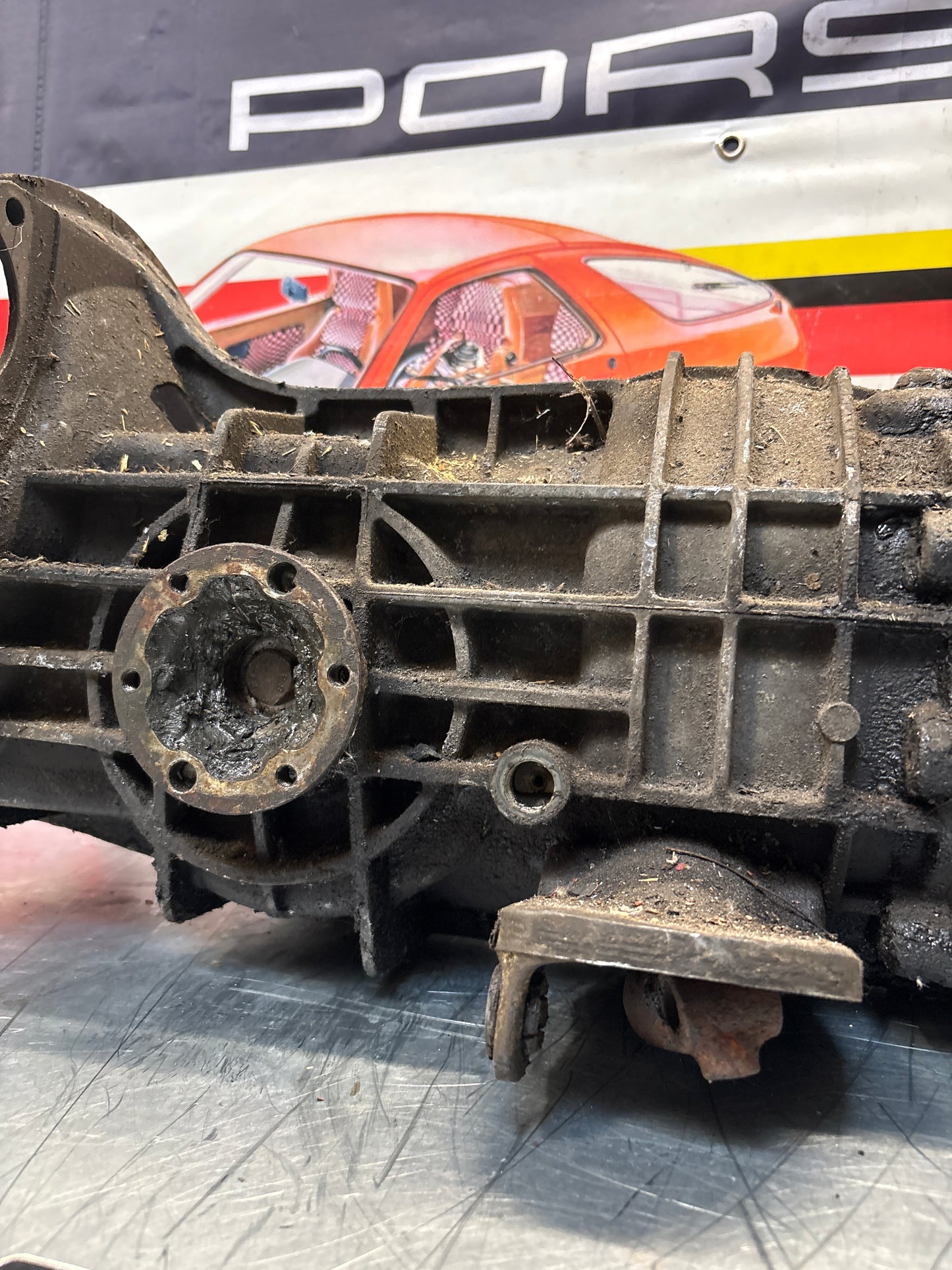 Porsche 914 transmission, used, for spares or repair unknown condition HA12113