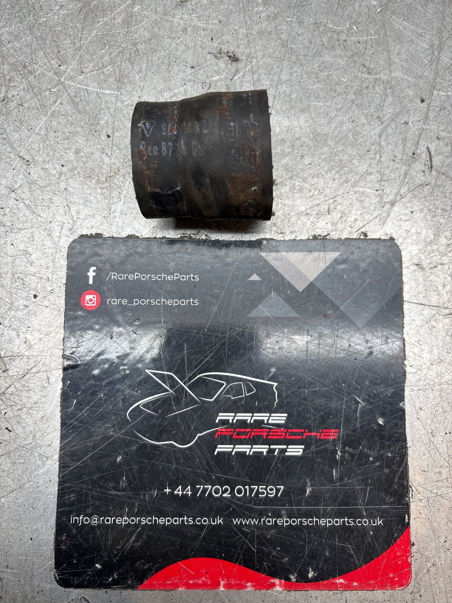 Porsche 944 S S2 radiator hose on the engine cooling pipe 94410623501, used