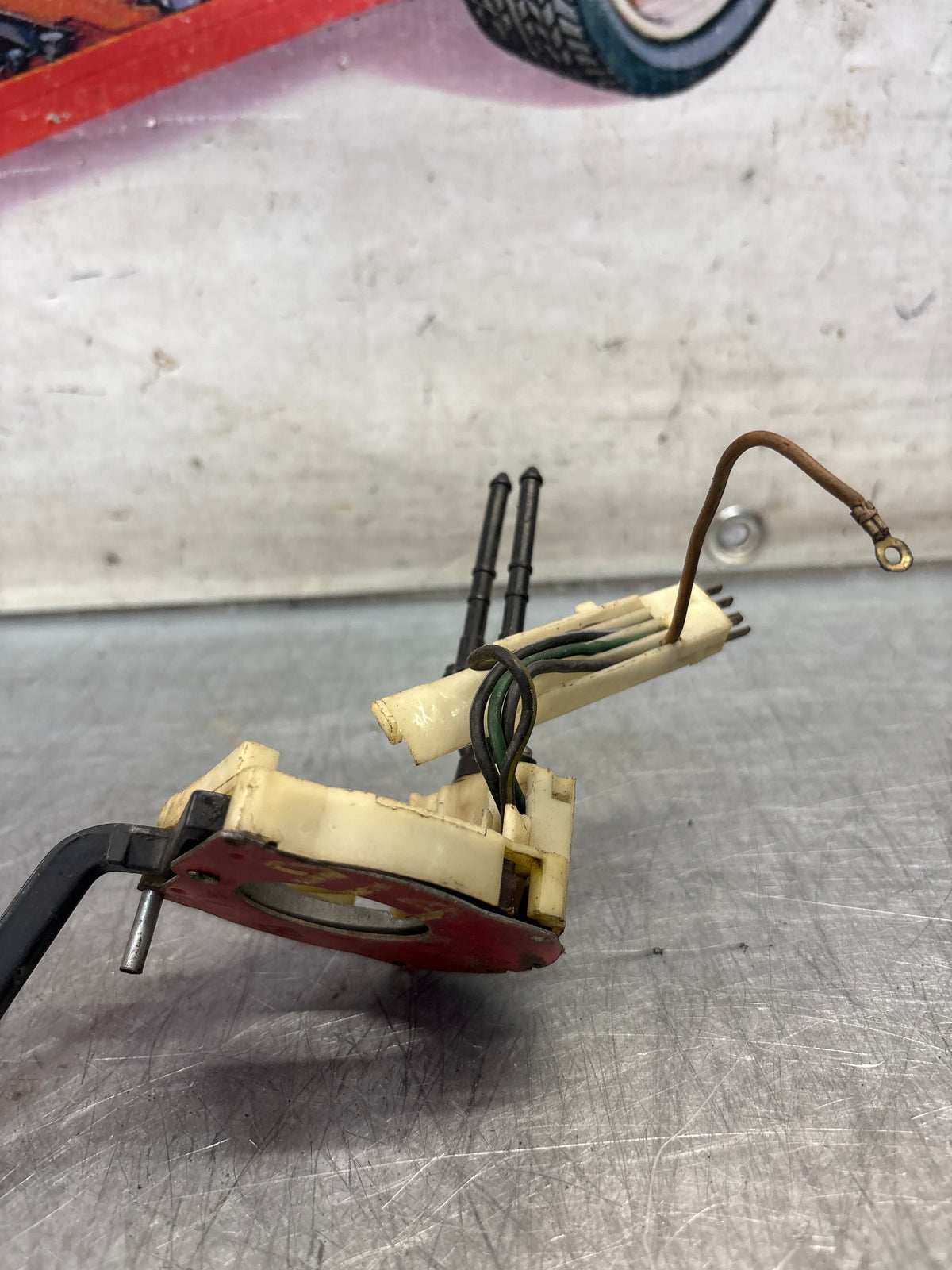 Porsche 914 steering coloumn wiper switch, used 91461391515
