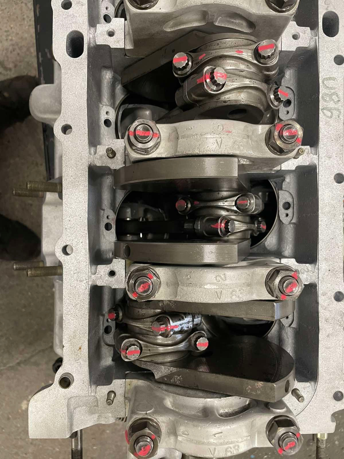 Ferrari 575M F133E short block, rebuilt