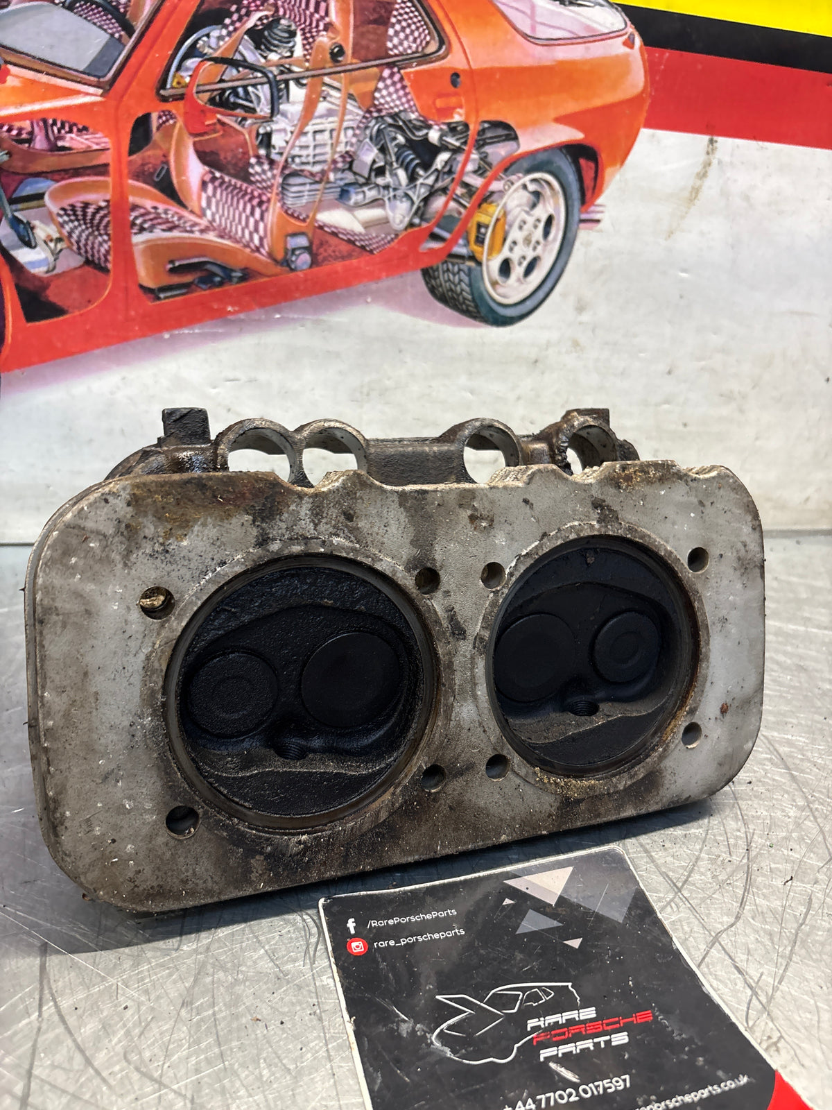Porsche 914, cylinder head, used 021101371S