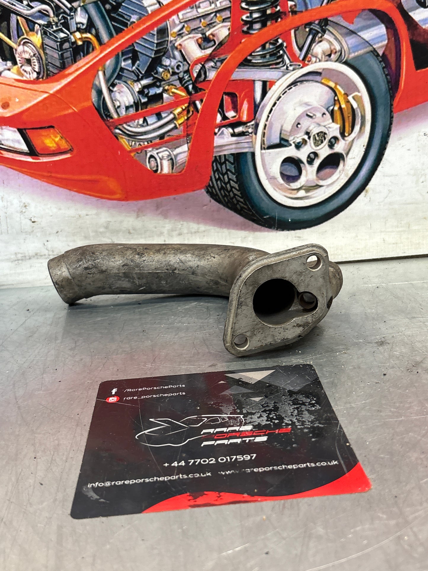 Porsche 911G Intake Manifold Pipe, used 9111101670R