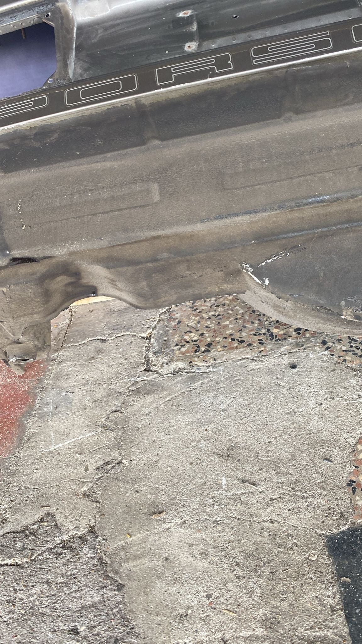 Porsche 944 complete rear cut used, 94450303701