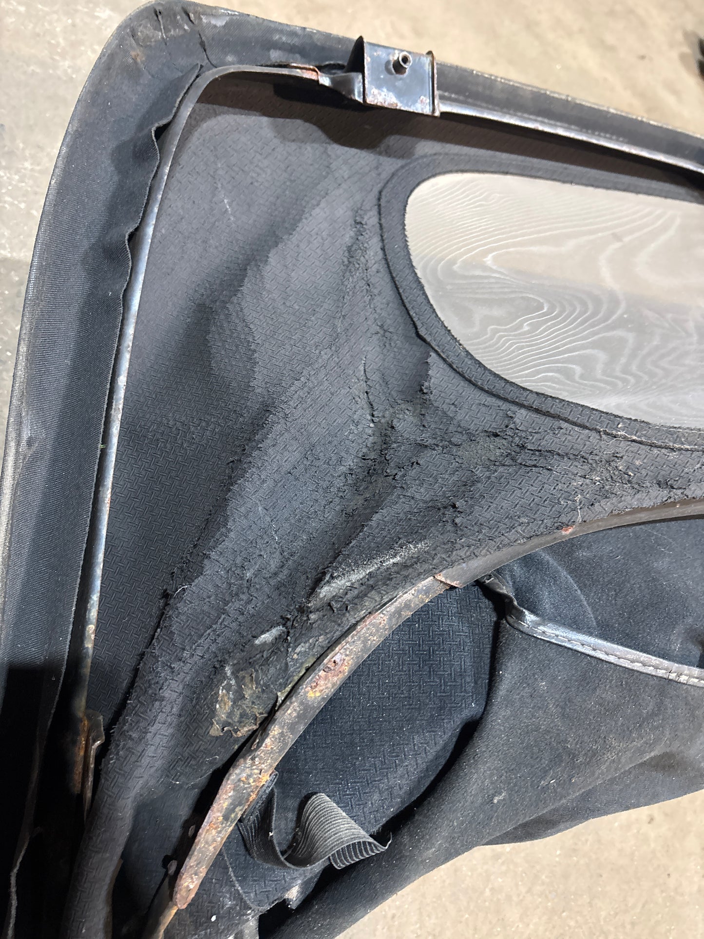 Porsche 944 convertible, cabrio soft top, spares or repair