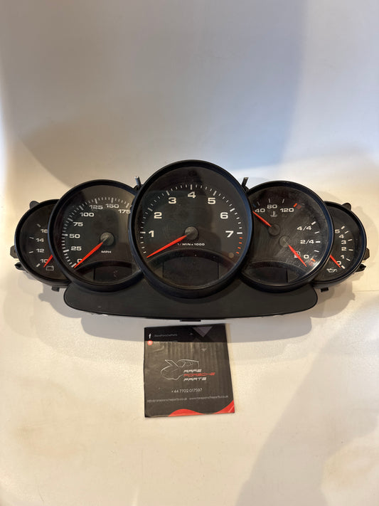 Porsche Boxster 996 Instrument Cluster, unknown mileage 9966411070170c used