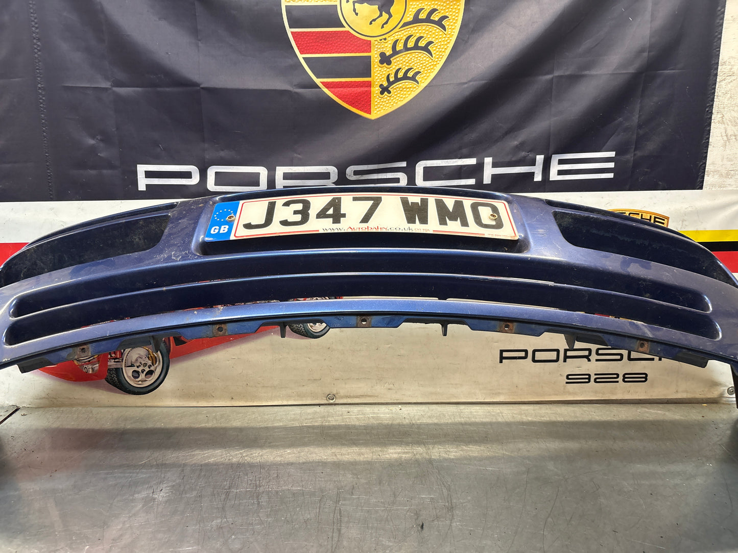 Porsche 944 S2 / Late turbo front bumper, used condition 95150537100