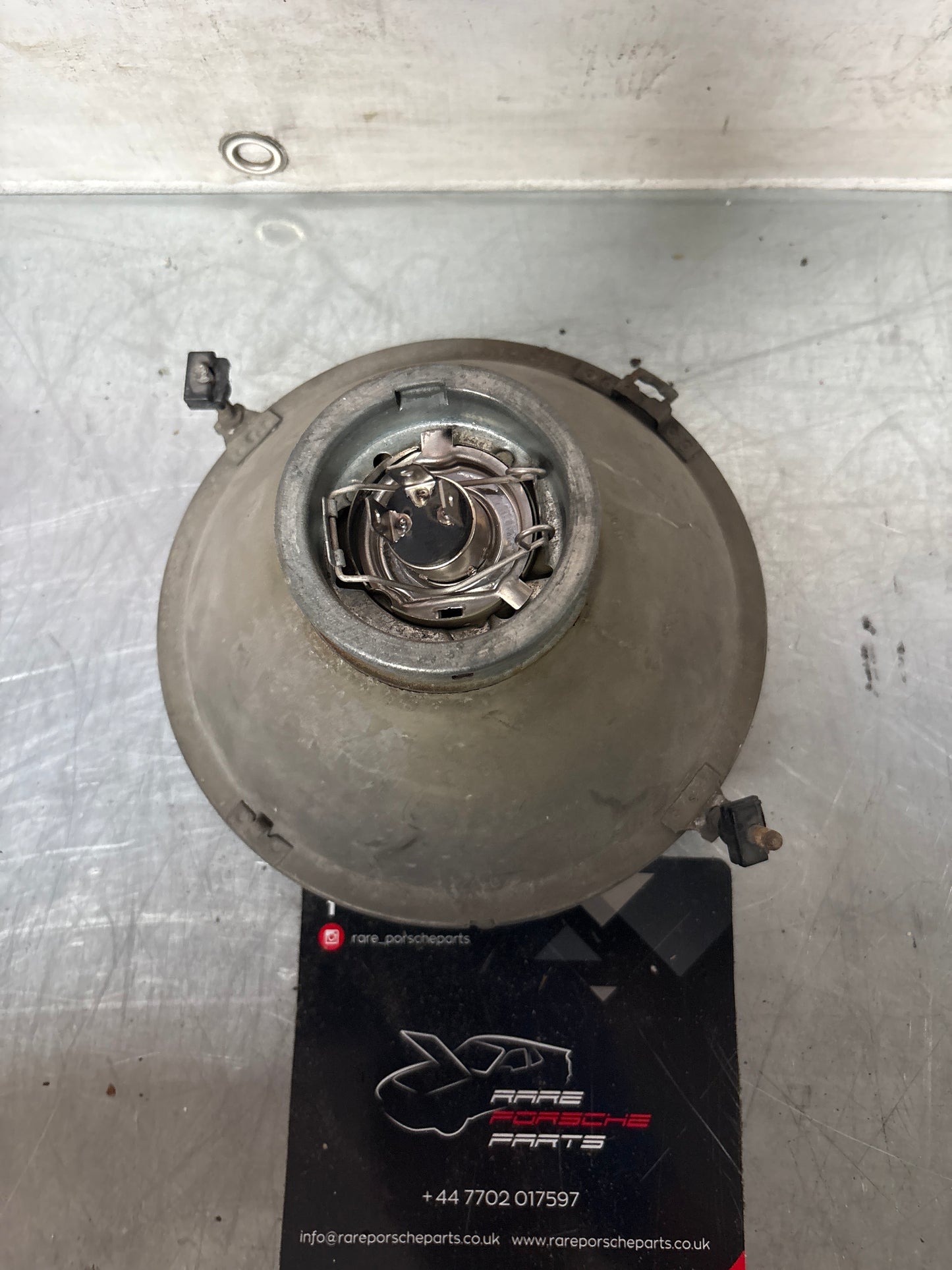 Porsche 924 / 944 Hella H4 LHD headlight, used 477941771 / 305115367