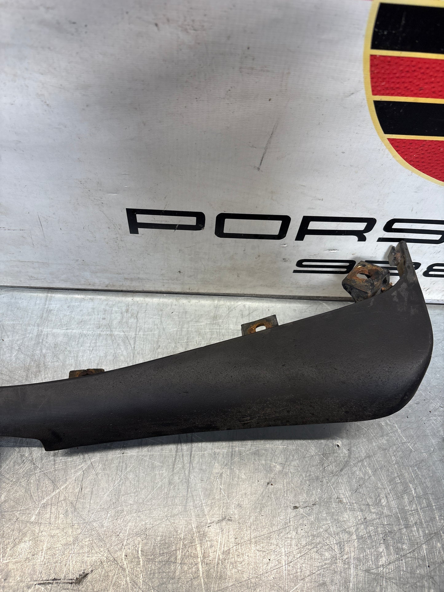 Porsche 944 lower door sill trim molding left side, used 95155919500