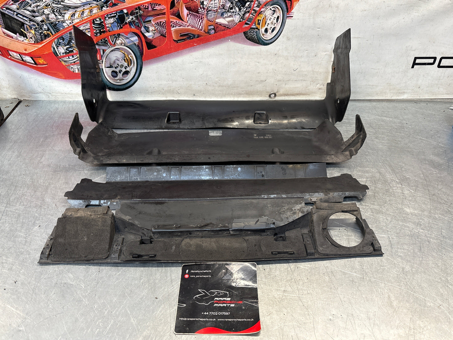 Porsche 944 S2 / turbo front air duct Kit used