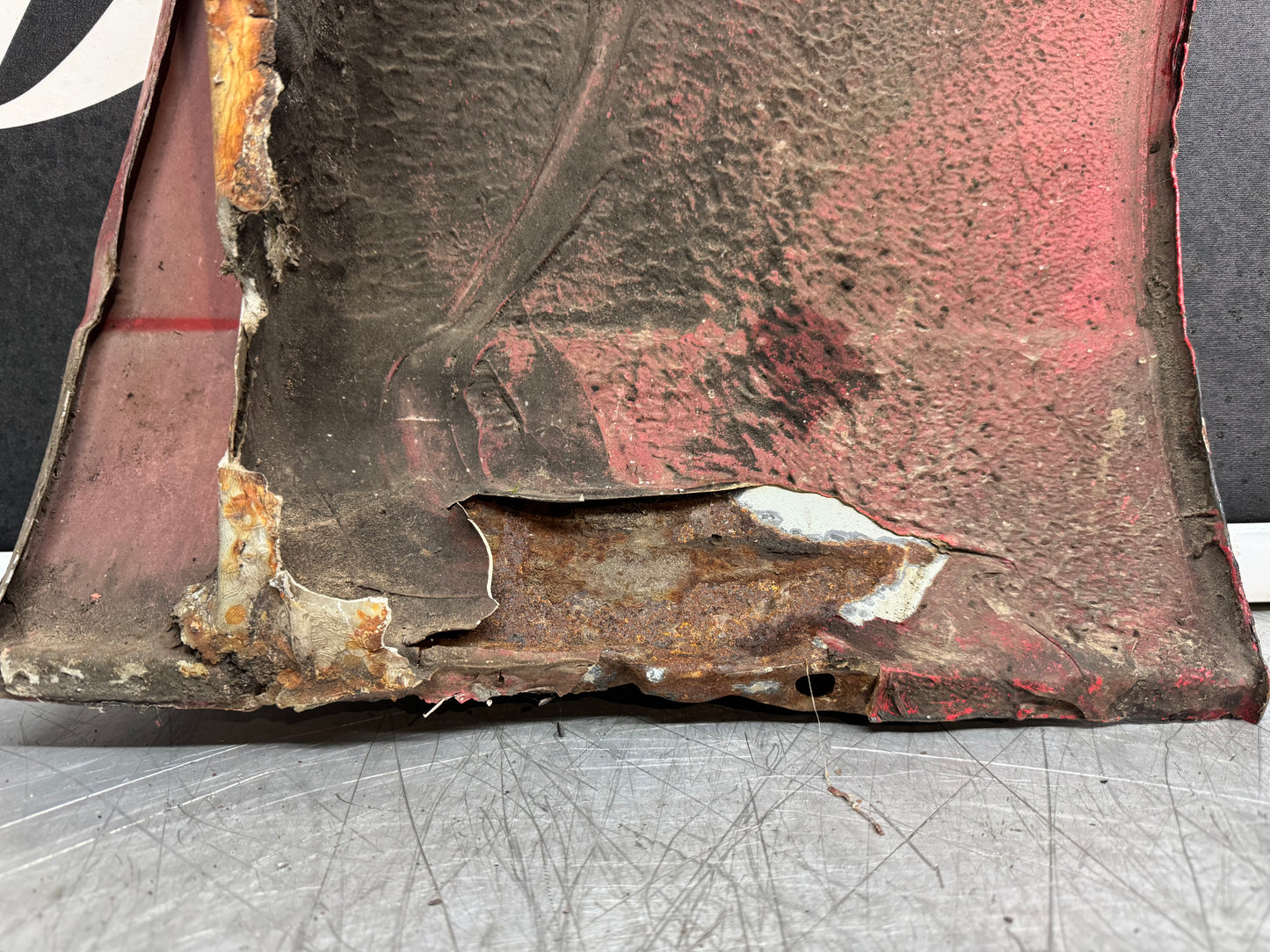 Porsche 924 Front Left Wing - Fair condition. 477821021