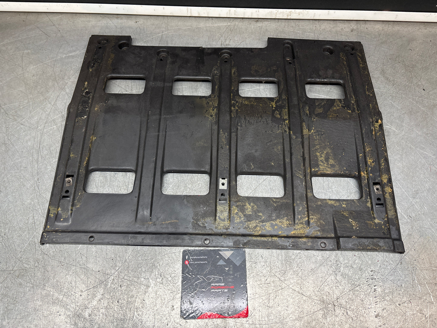 Porsche 944 Front under tray, protective plate 94450416700