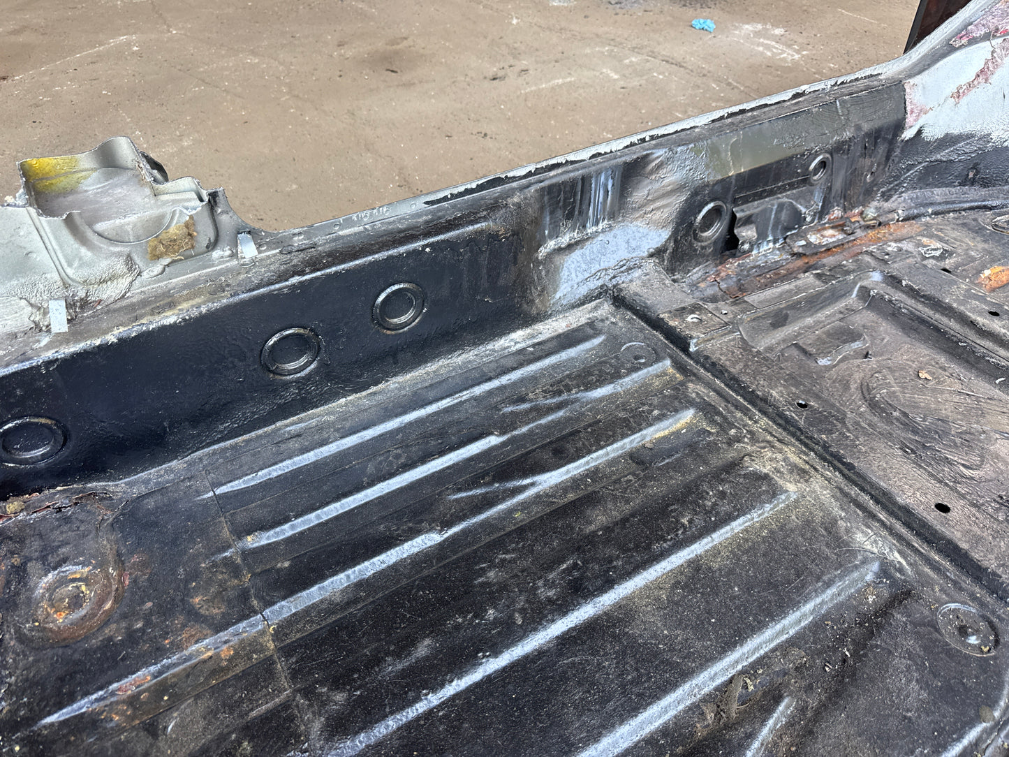 Porsche 944 S2 floor pan right side 94450150100 spares or repair