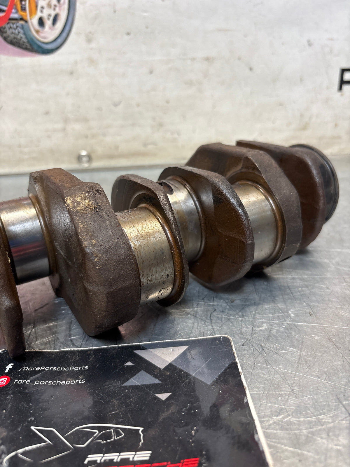 Porsche 914 1.7 crankshaft, 021105101, used