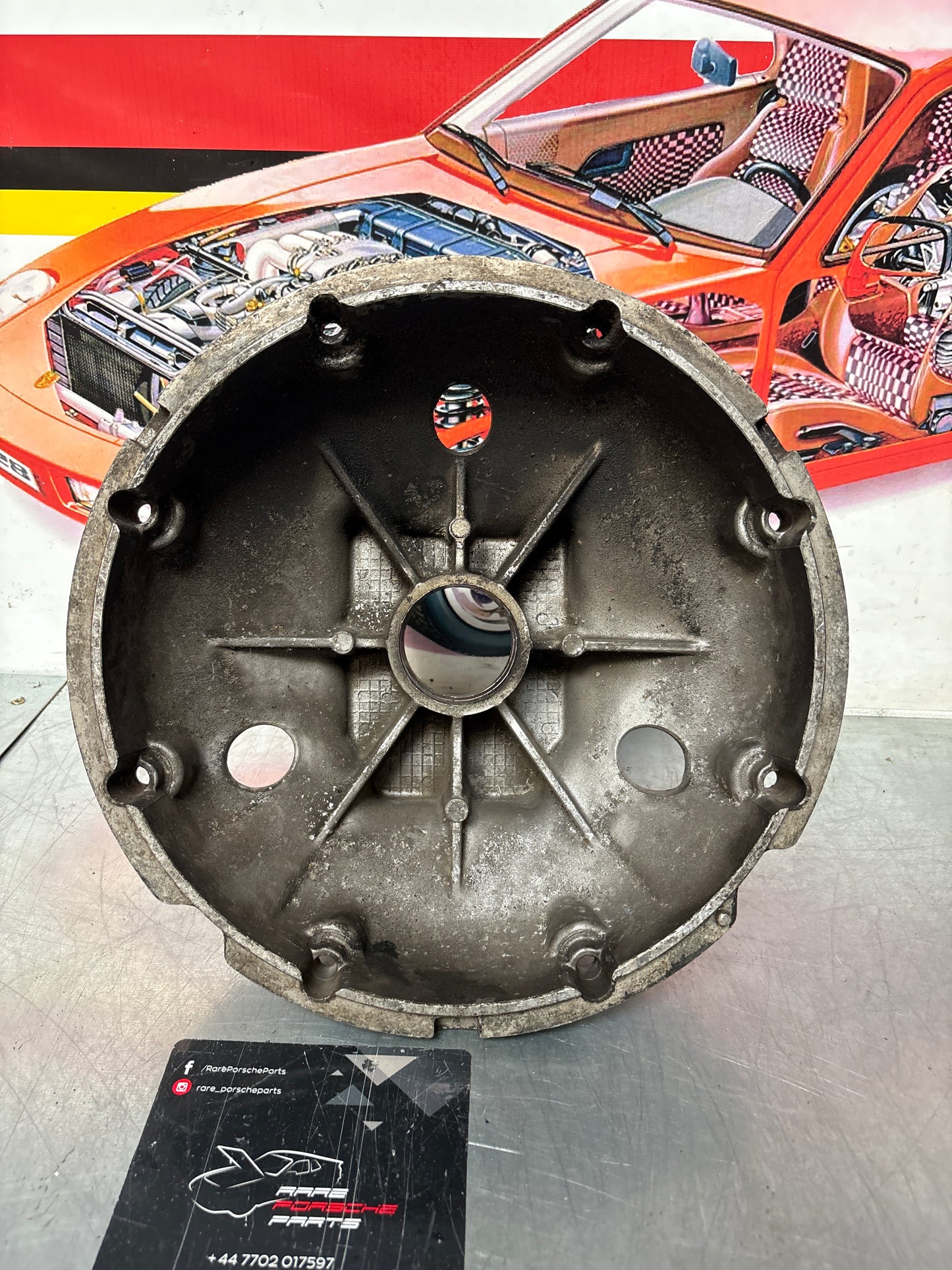 Porsche 924 automatic transmission bell, used 9223211013R