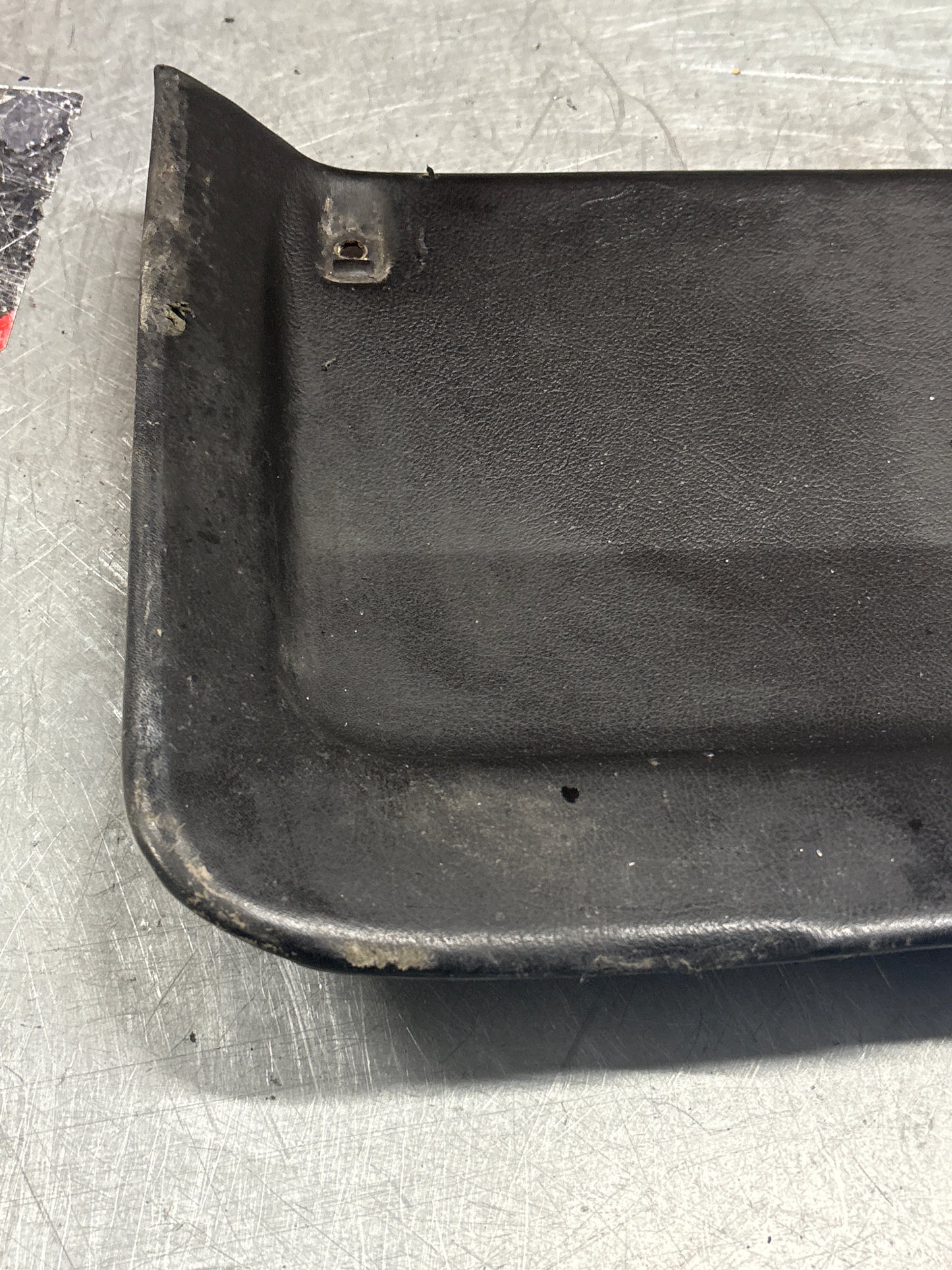 Porsche 928 sunroof mechanism cover trim, used, black 92855552702
