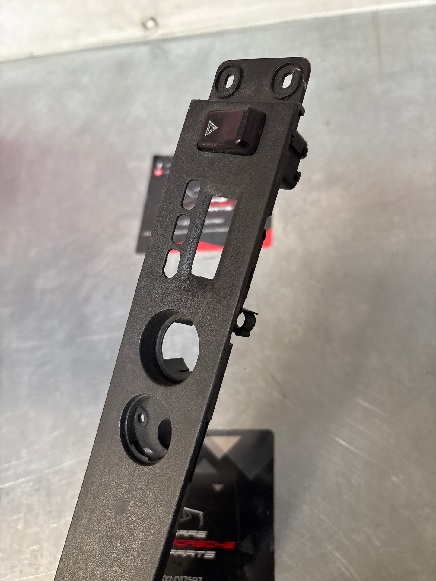 Porsche 944/968 oval dash switch surround trim 94455243600 used, LHD