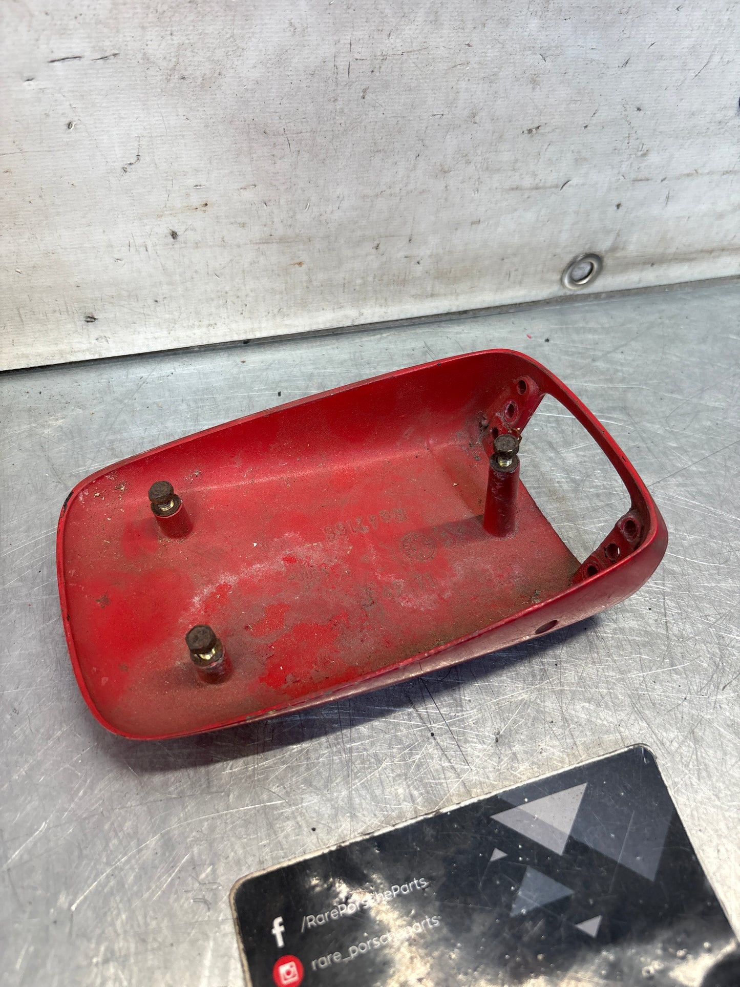 Porsche 924 944 928 mirror housing, used Left 91173104303