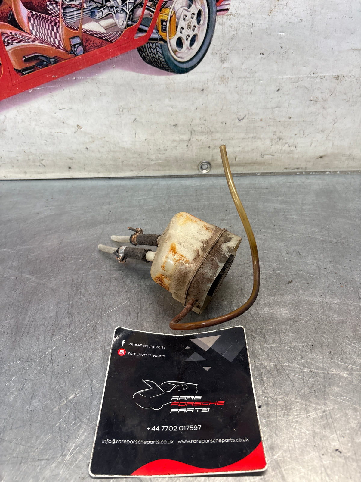 Porsche 911 / 914 brake fluid reservoir, used 91135501313