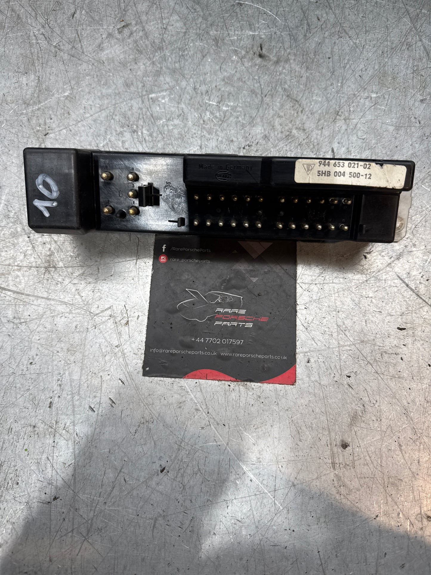 Porsche 944 climate heater / control switch 85.5 -91 years 94465302102 used