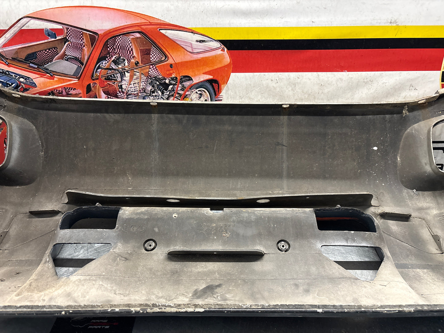 Porsche 928S rear bumper, used 928505023