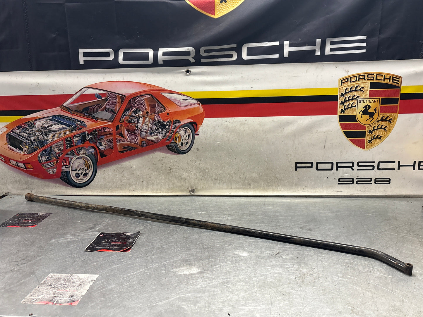 Porsche 924/944 gear shift rod, used 94442401900