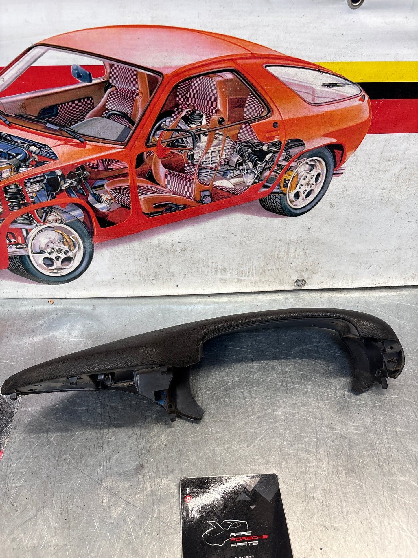 Porsche Boxster 986 dashboard cluster trim,black used 98655205500 / 98655205501