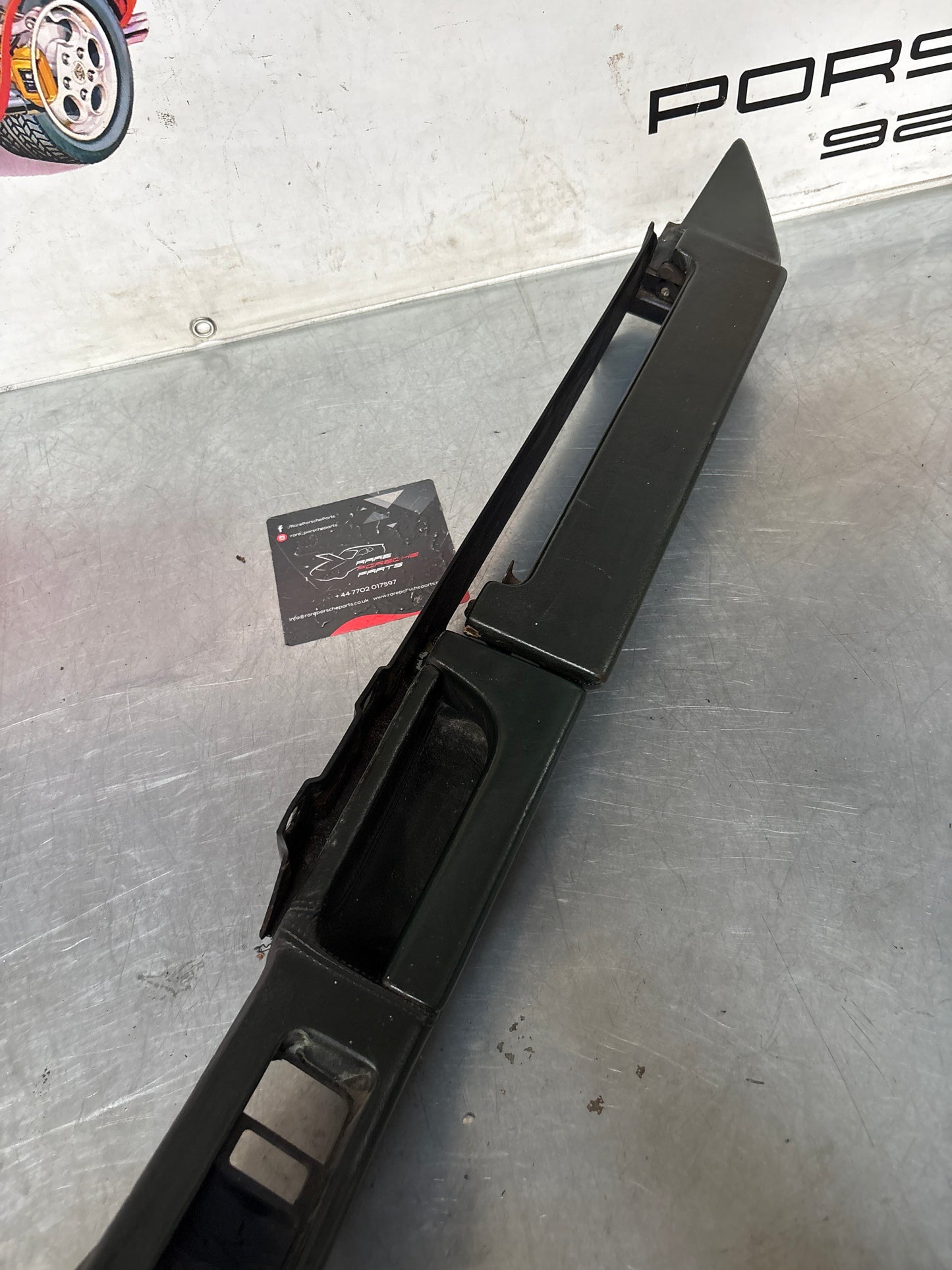 Porsche 928 Green door armrest, right, off side, 92855510203, used