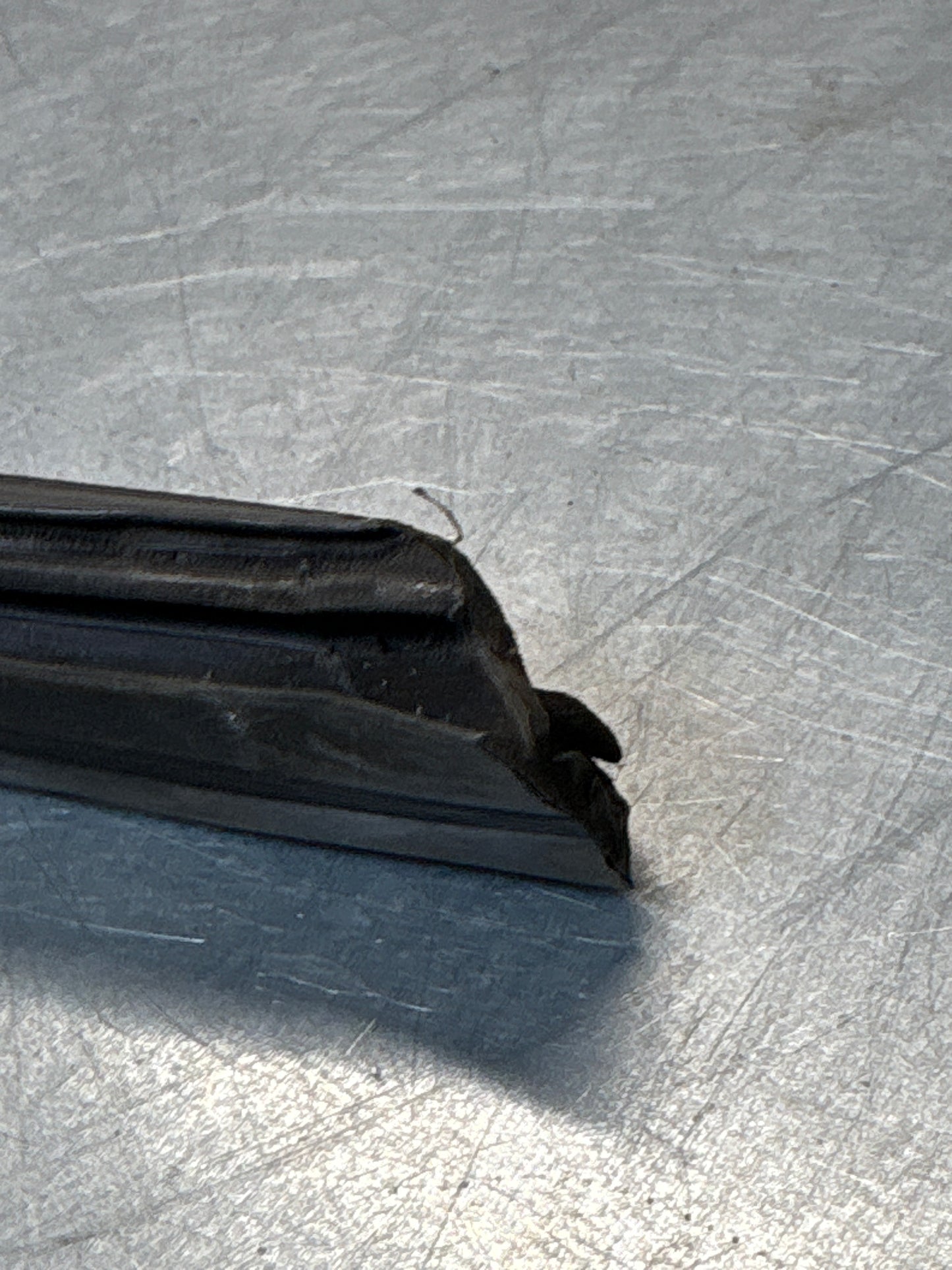 Porsche 924 / 944 late left side door channel seal, used