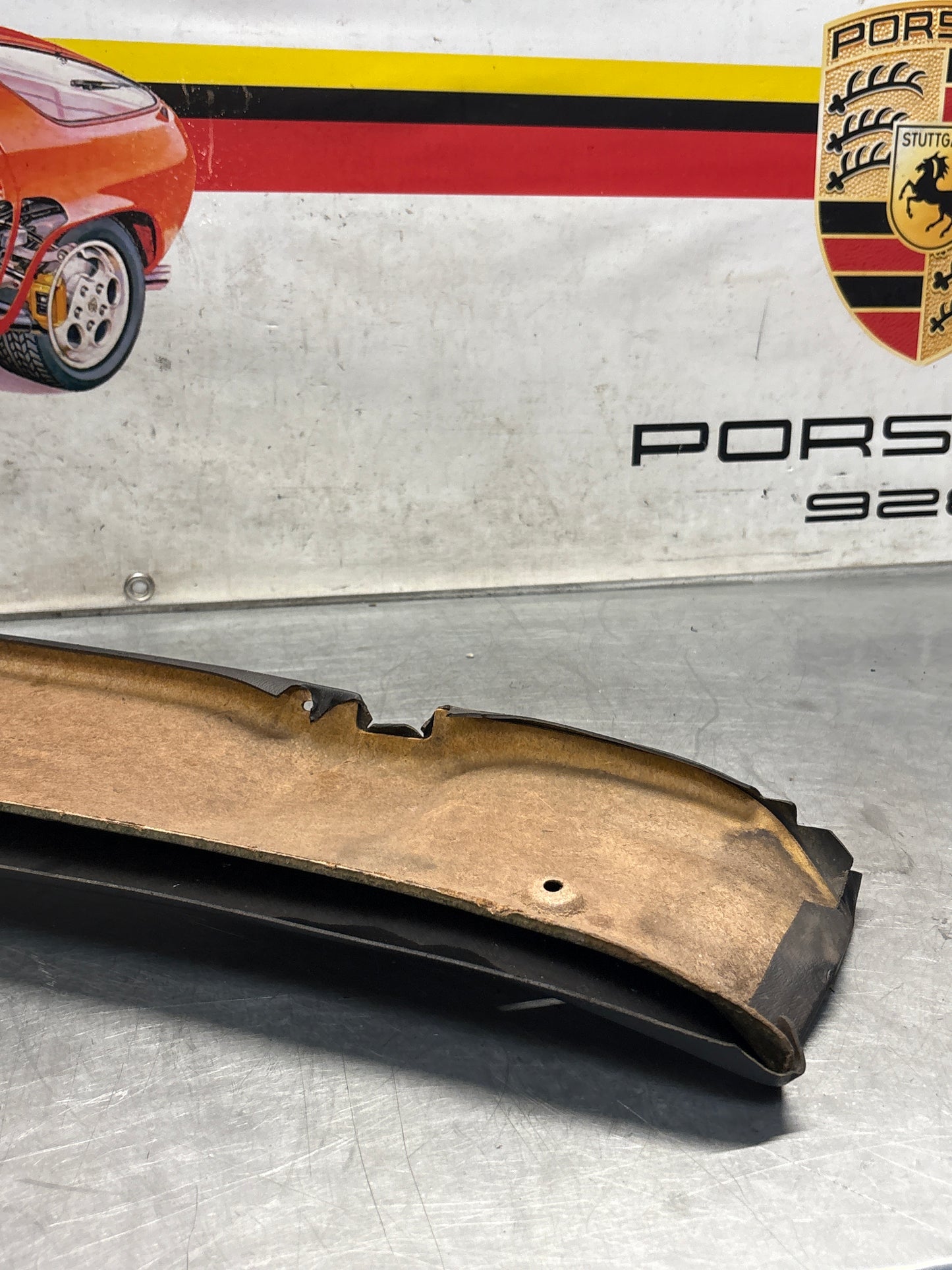 Porsche 924 944 sunroof mechanism trim panel Black 1984 onwards 94455594100