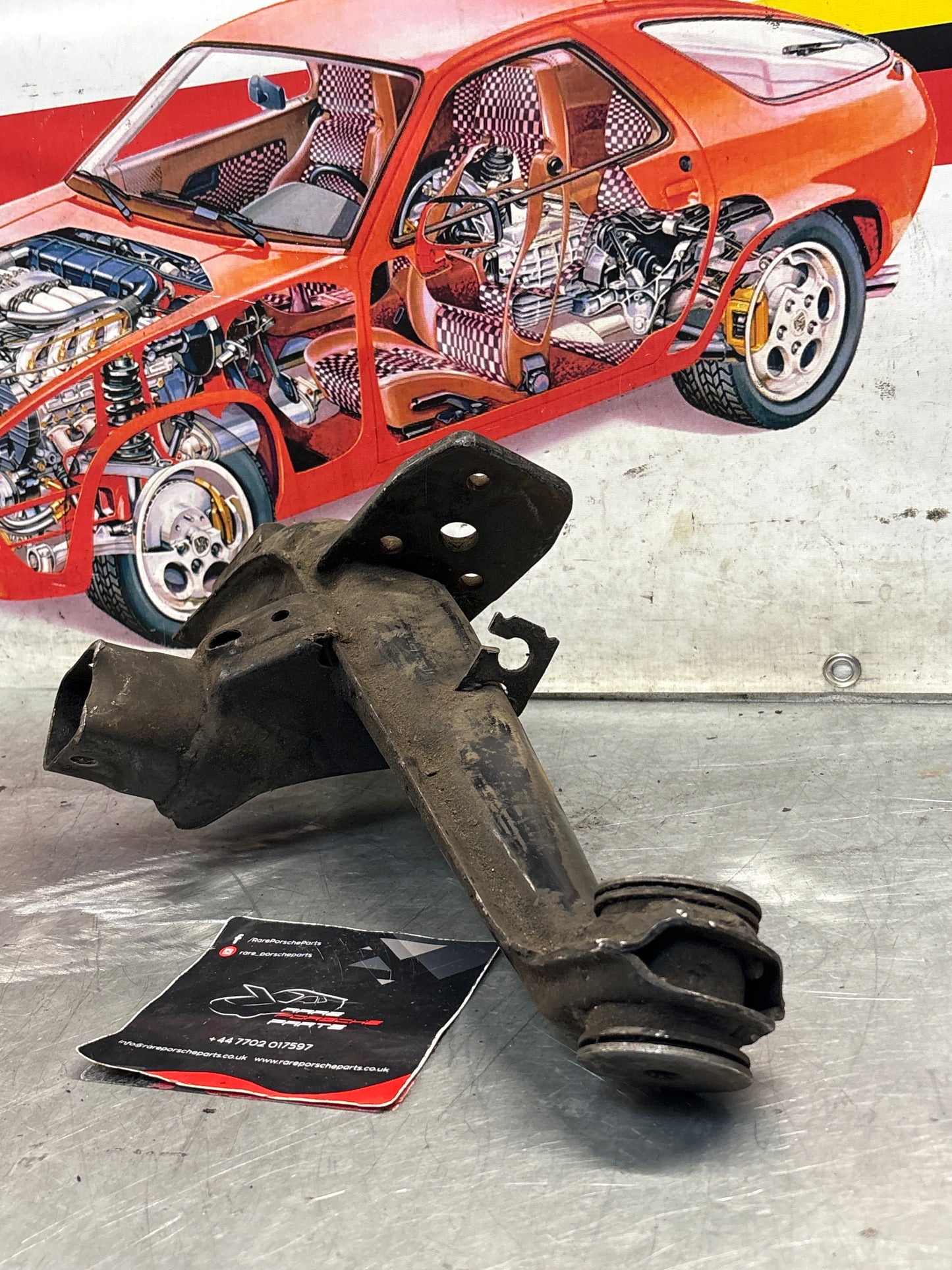 Porsche 924 944  -85.5 Rear right trailing arm,  used 94433102200