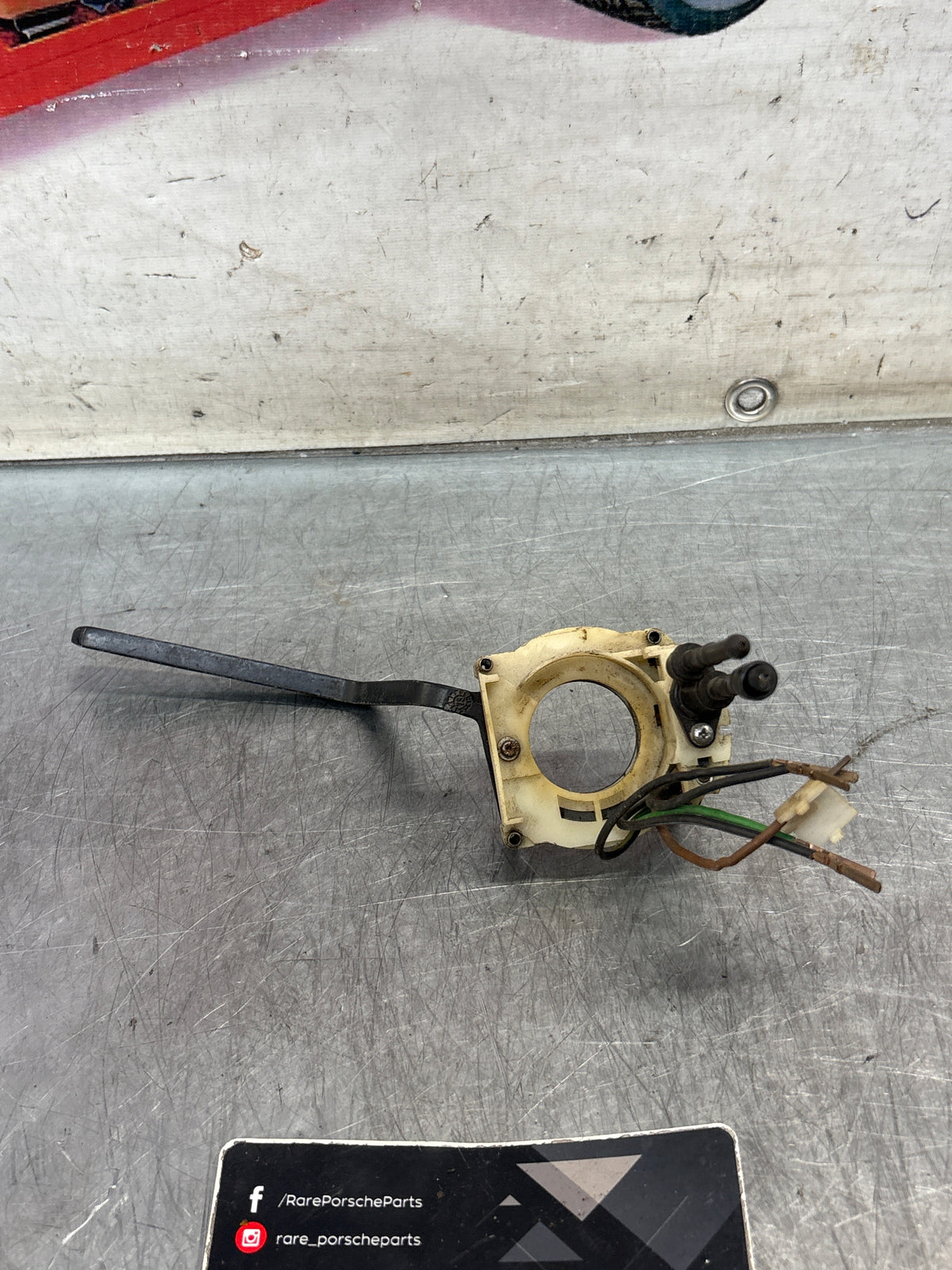Porsche 914 steering coloumn wiper switch, used 91461391515
