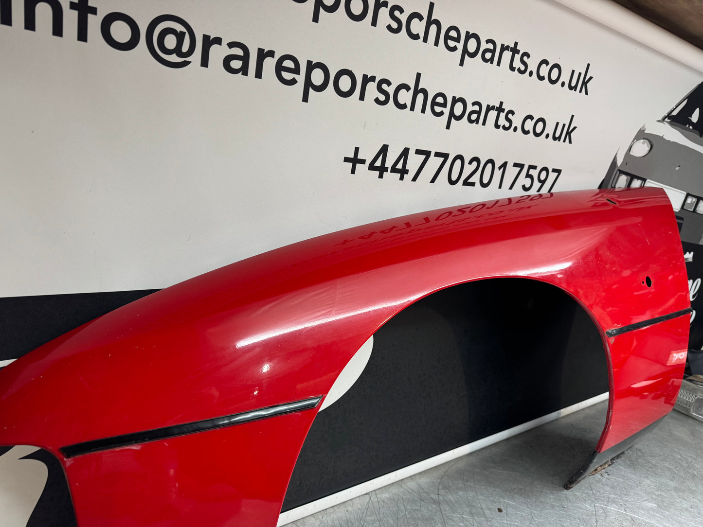 Porsche 924 Front Left Wing - Fair condition. 477821021