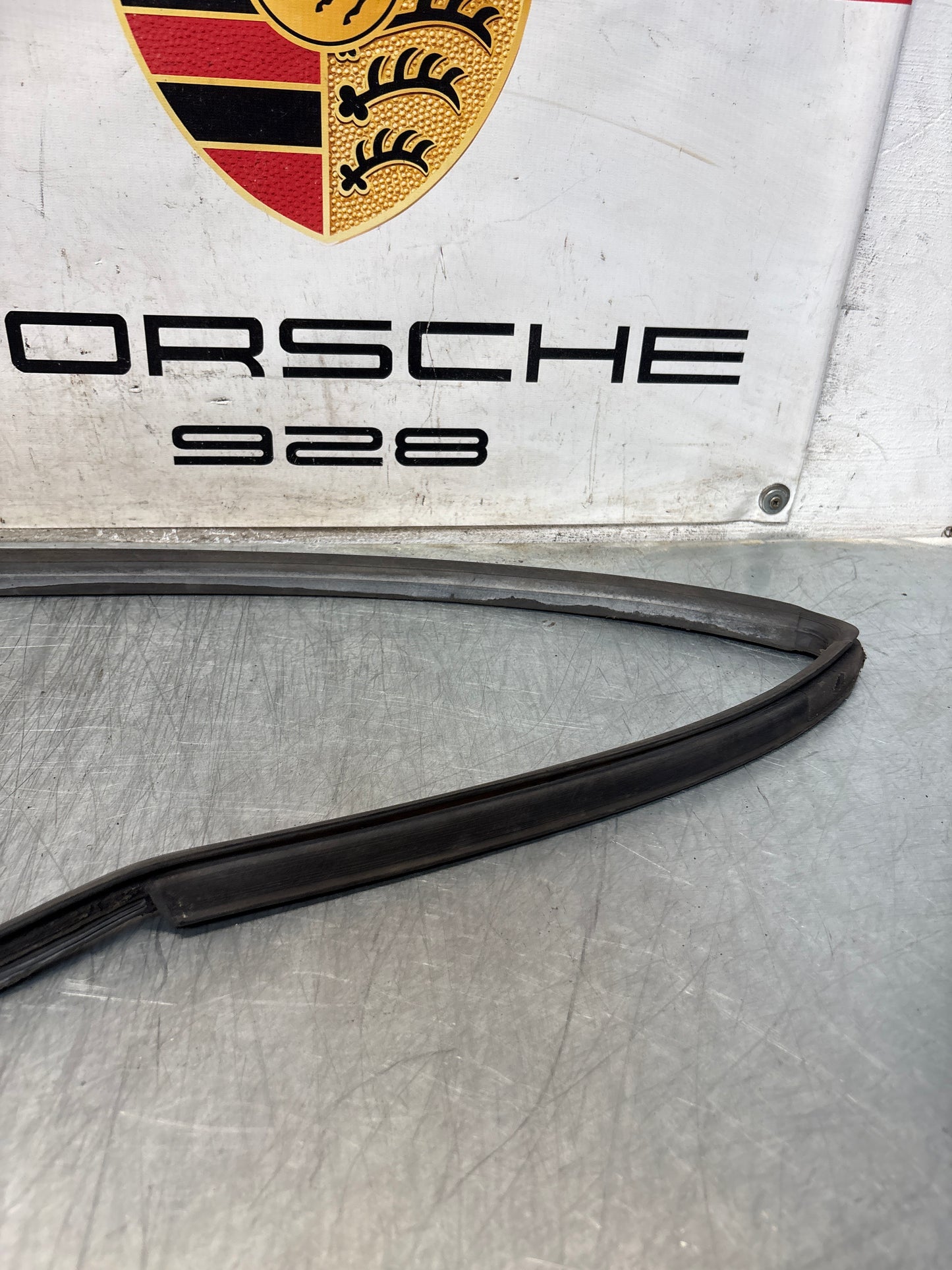 Porsche 924 / 944 right door seal, used 94453709200