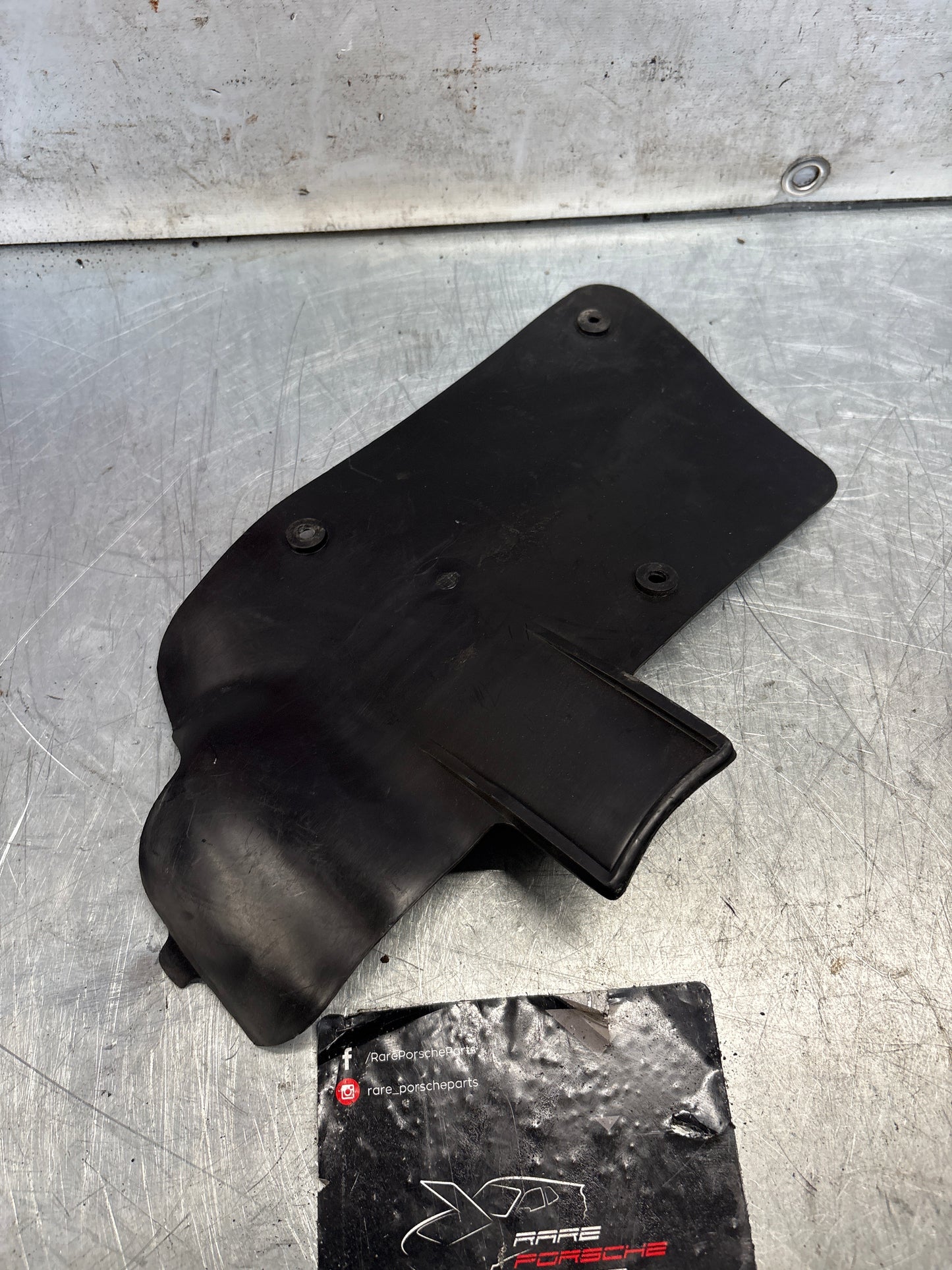 Porsche 928 S4 driver slide interior trim panel, used 92855113702