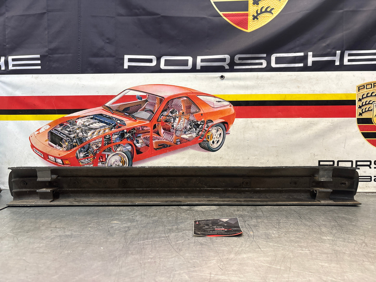 Porsche 944 Rear USA bumper, used 94450530100