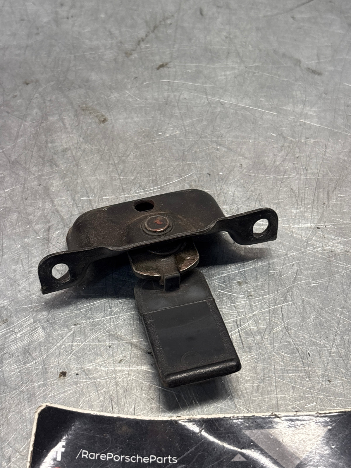 Porsche 924 / 944 rear manual sunroof / targa roof hinge, used 477871649